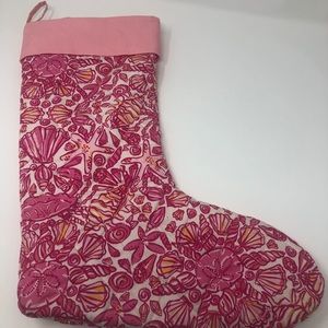 Christmas Lily Pulitzer Stocking